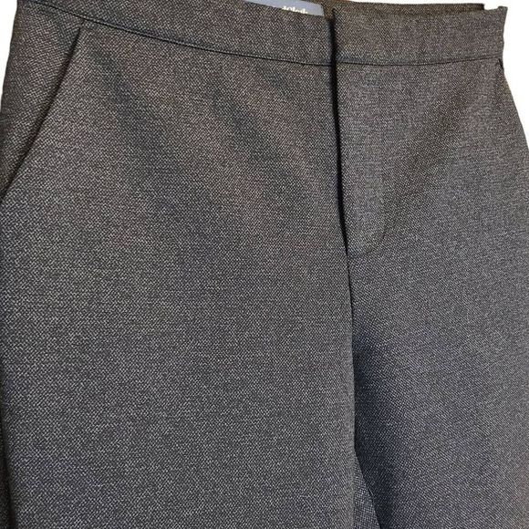 Modcloth Women's Cropped Trousers Pants Gray Size 8 NWOT - Picture 3 of 10